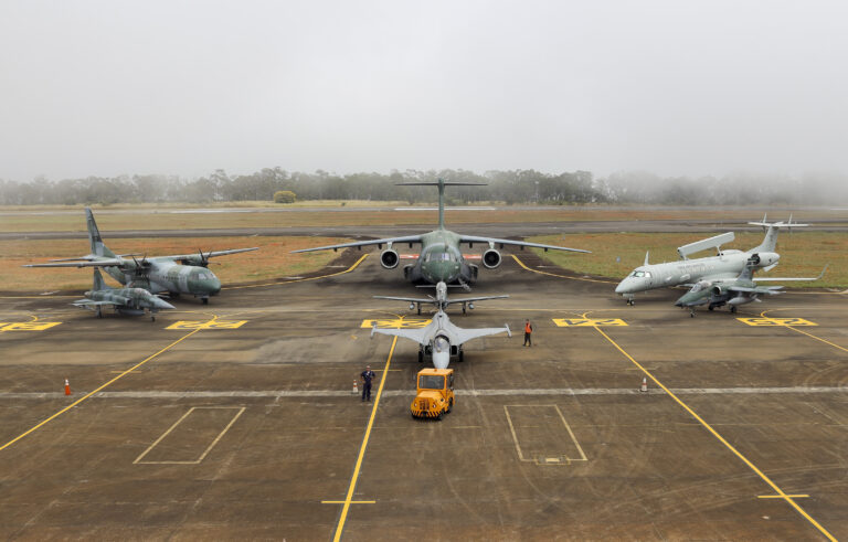 Gripen E Makes Debut at Exercise Escudo-Tínia 2026 in Anápolis
